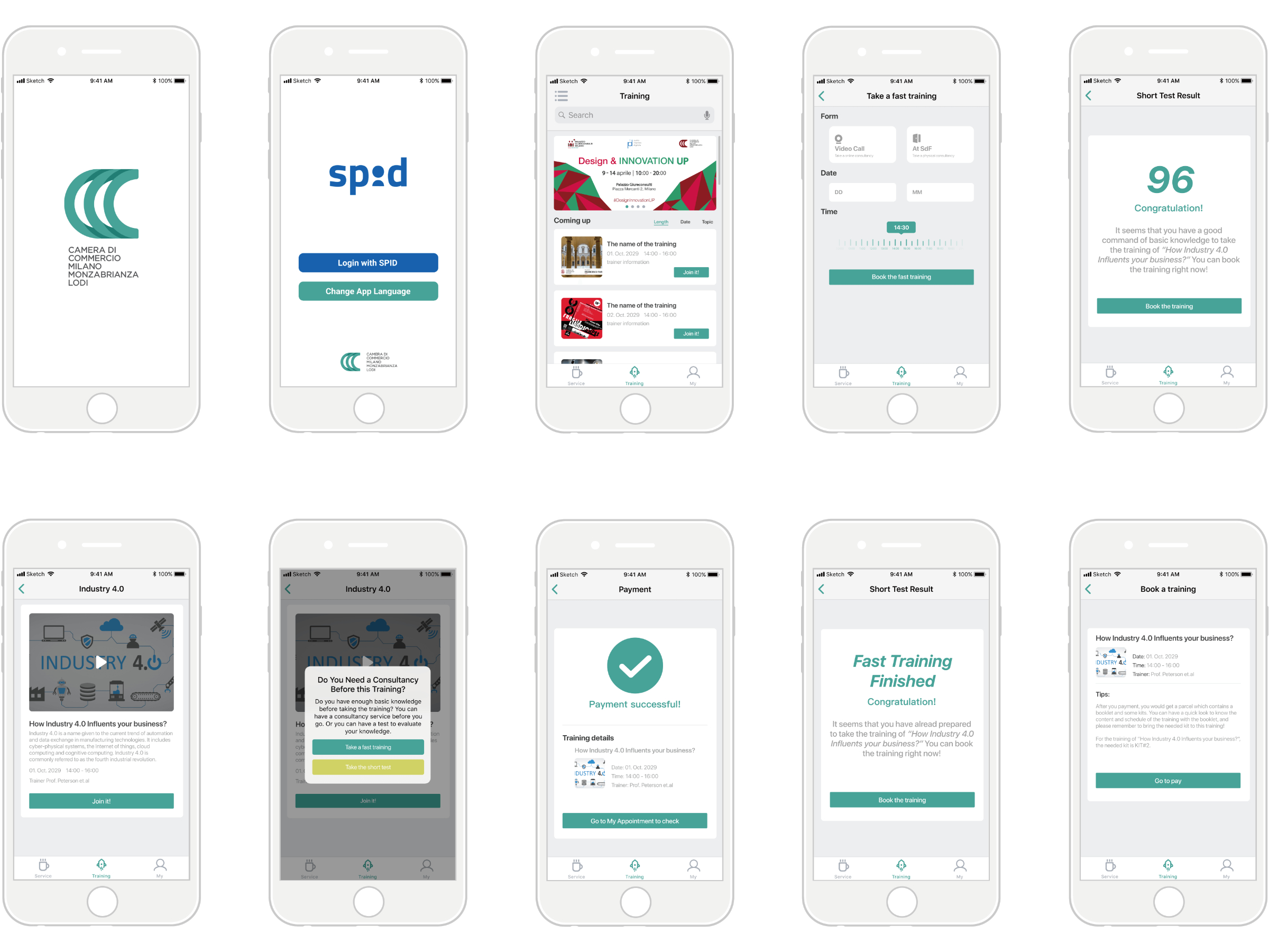 The service app part of the proposed new roles of the CdC
