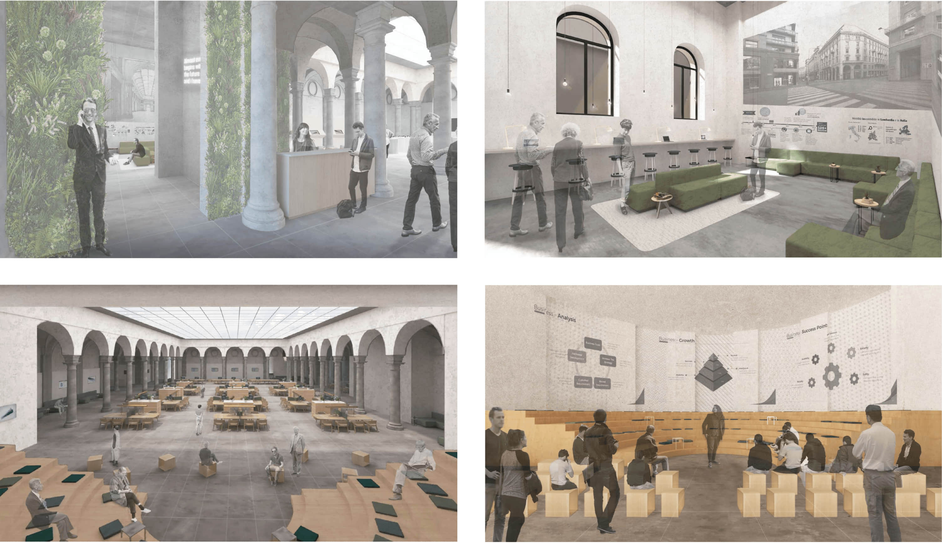 Some rendering of interor renewal.